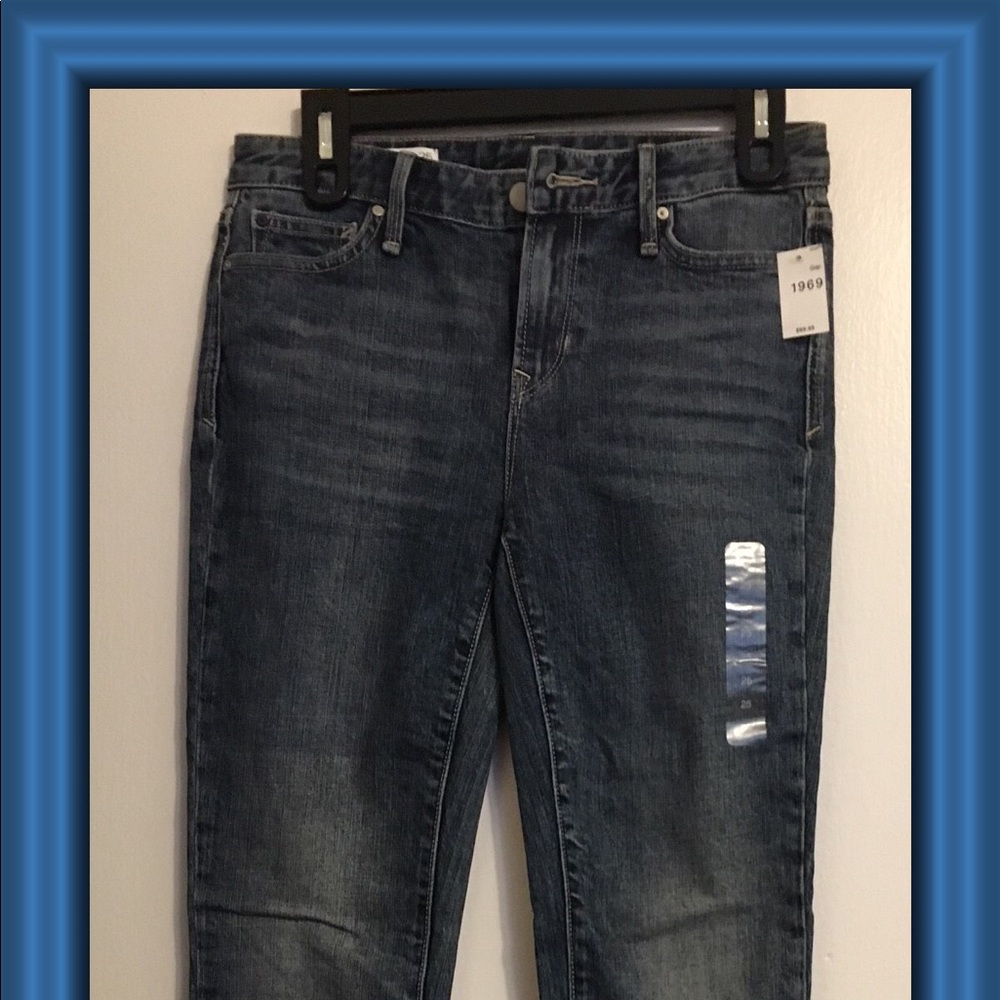 GAP 1969 STRAIGHT STRETCH WOMEN'S JEANS Size 25